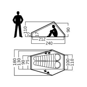 Telemark 2.2 PU (2.0) Tent