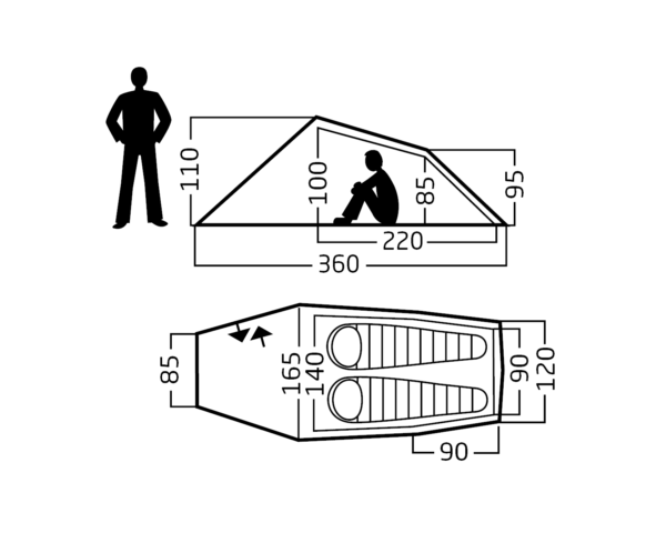 Halland 2 LW (2.0) Tent