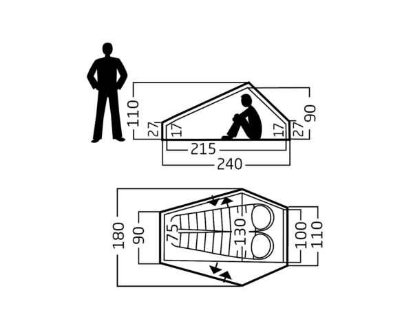 Telemark 2.2 LW (2.0) Tent