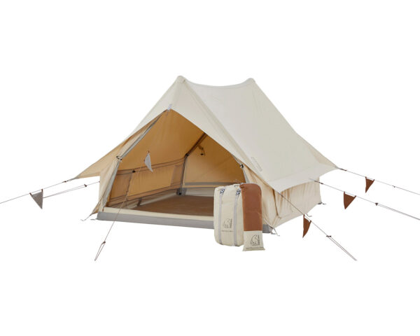 10921459-100-ydun-tech-mini-148051-with-148054-nordisk-cma-ydun-with-colour-pack-sand-chocolate-brown-01.jpg Ydun Tech Mini Glamping Tent Incl. Colour Pack
