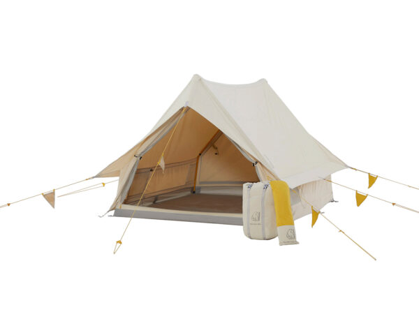 10921459-102-ydun-tech-mini-148051-with-148052-nordisk-cma-ydun-with-colour-pack-sand-mustard-yellow-01.jpg Ydun Tech Mini Glamping Tent Incl. Colour Pack