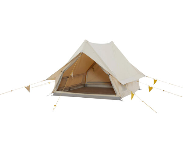 10921459-102-ydun-tech-mini-148051-with-148052-nordisk-cma-ydun-with-colour-pack-sand-mustard-yellow-02.jpg Ydun Tech Mini Glamping Tent Incl. Colour Pack