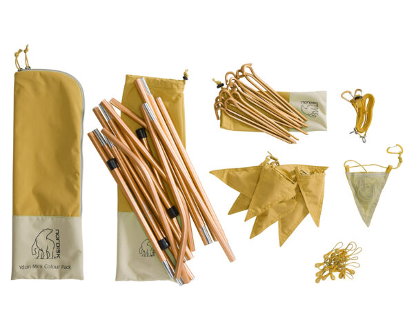 10921459-102-ydun-tech-mini-colour-pack-148052-nordisk-mustard-yellow-148051-04.jpg Ydun Tech Mini Glamping Tent Incl. Colour Pack
