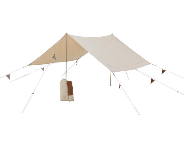 10921461-100-kari-tech-mini-148062-with-148061-nordisk-cma-tarp-with-colour-pack-sand-chocolate-brown-01-2.jpg Kari Tech Mini Tarp Incl. Colour Pack