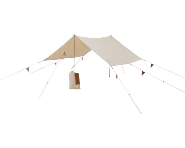 10921461-100-kari-tech-mini-148062-with-148061-nordisk-cma-tarp-with-colour-pack-sand-chocolate-brown-01.jpg Kari Tech Mini Tarp Incl. Colour Pack