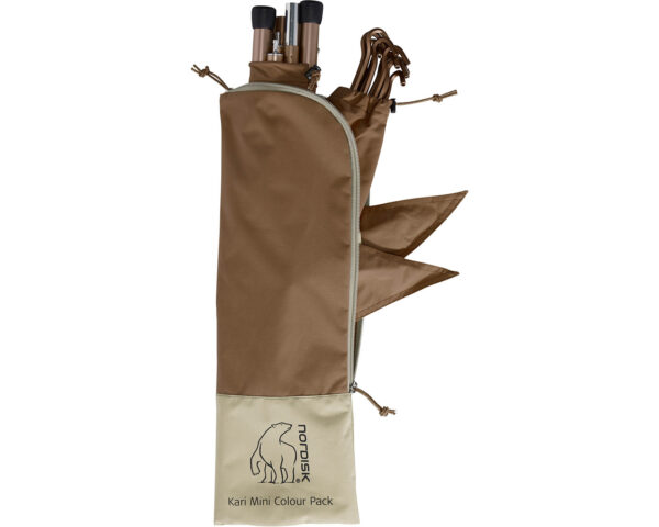 10921461-100-kari-tech-mini-colour-pack-148061-nordisk-chocolate-brown-140862-03.jpg Kari Tech Mini Tarp Incl. Colour Pack