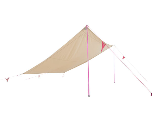 10921461-101-kari-tech-mini-148062-with-148060-nordisk-cma-tarp-with-colour-pack-sand-cherry-pink-07.jpg Kari Tech Mini Tarp Incl. Colour Pack
