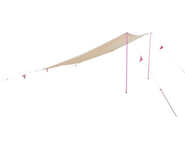 10921461-101-kari-tech-mini-148062-with-148060-nordisk-cma-tarp-with-colour-pack-sand-cherry-pink-08.jpg Kari Tech Mini Tarp Incl. Colour Pack