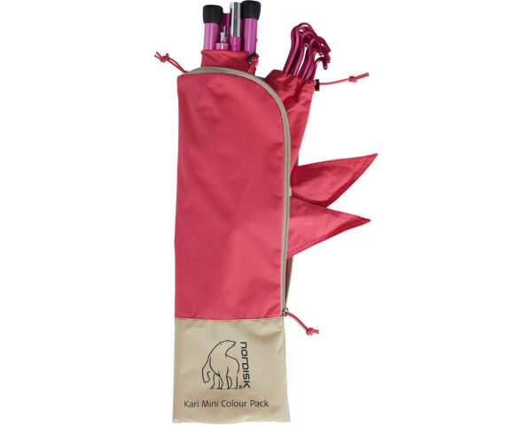 10921461-101-kari-tech-mini-colour-pack-148060-nordisk-cherry-pink-140862-03.jpg Kari Tech Mini Tarp Incl. Colour Pack