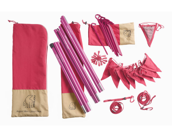 10921461-101-kari-tech-mini-colour-pack-148060-nordisk-cherry-pink-140862-04.jpg Kari Tech Mini Tarp Incl. Colour Pack