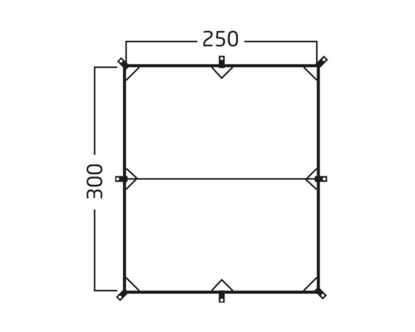 Kari-mini-floorplan-nordisk.jpg Kari Tech Mini Tarp Incl. Colour Pack