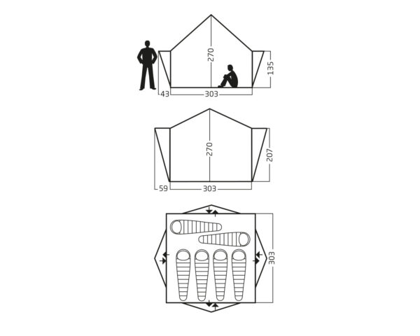 Midgard 9.2 Glamping Tent