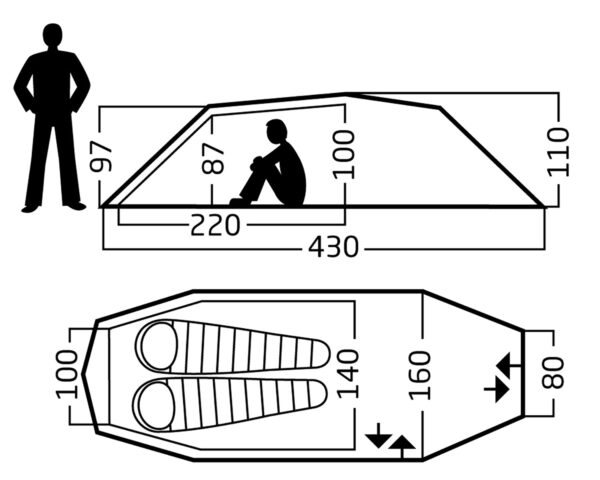 Oppland 2 PU (2.0) Tent