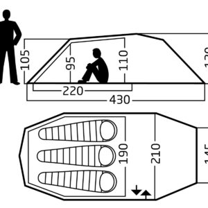 Oppland 3 LW Tent