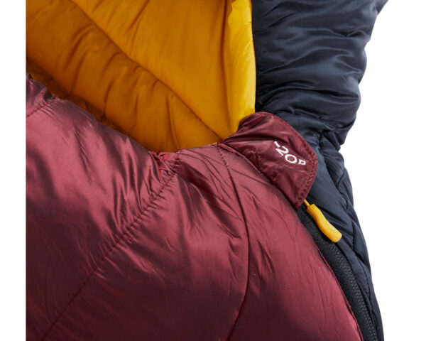 oscar-20_-mummy-sleeping-bag-large-rio-red_-mustard-yellow_-black-08.jpg Oscar -20° Mummy Sleeping Bag