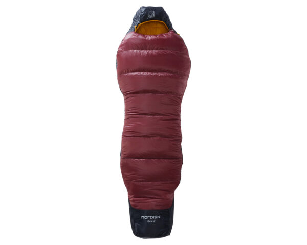 oscar-2_-curve-sleeping-bag-large-rio-red_-mustard-yellow_-black-01.jpg Oscar -2° Curve Sleeping Bag
