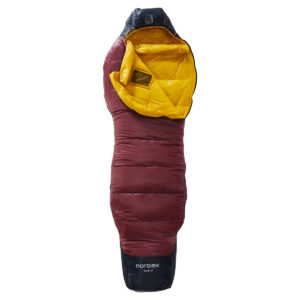 oscar-2_-curve-sleeping-bag-large-rio-red_-mustard-yellow_-black-03.jpg Oscar -2° Curve Sleeping Bag