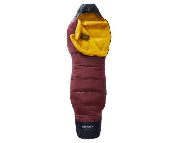 oscar-2_-curve-sleeping-bag-large-rio-red_-mustard-yellow_-black-03.jpg Oscar -2° Curve Sleeping Bag