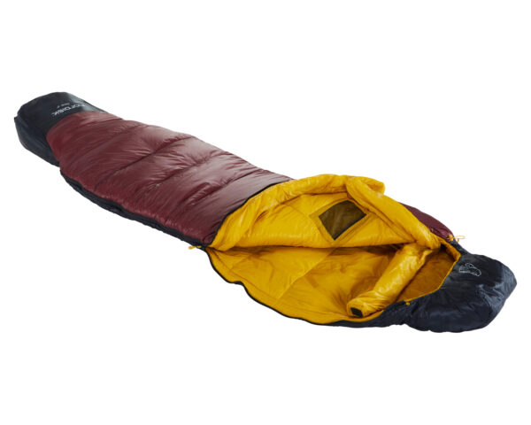 oscar-2_-curve-sleeping-bag-large-rio-red_-mustard-yellow_-black-04.jpg Oscar -2° Curve Sleeping Bag
