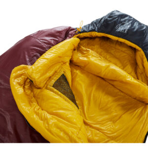 oscar-2_-curve-sleeping-bag-large-rio-red_-mustard-yellow_-black-05.jpg Oscar -2° Curve Sleeping Bag