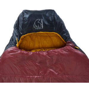 oscar-2_-curve-sleeping-bag-large-rio-red_-mustard-yellow_-black-07.jpg Oscar -2° Curve Sleeping Bag