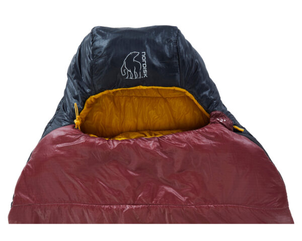 oscar-2_-curve-sleeping-bag-large-rio-red_-mustard-yellow_-black-07.jpg Oscar -2° Curve Sleeping Bag