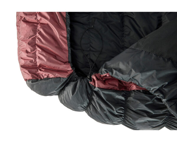 voyage-300-sleeping-bag-large-_left-zip_-ribbon-red-_-black-04.jpg Voyage 300 Sleeping Bag