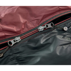 voyage-300-sleeping-bag-large-_left-zip_-ribbon-red-_-black-08.jpg Voyage 300 Sleeping Bag