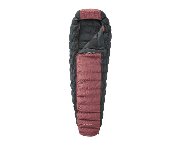 voyage-300-sleeping-bag-large-_right-zip_-ribbon-red-_-black-03.jpg Voyage 300 Sleeping Bag