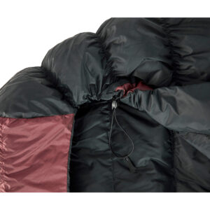 voyage-300-sleeping-bag-large-_right-zip_-ribbon-red-_-black-04.jpg Voyage 300 Sleeping Bag