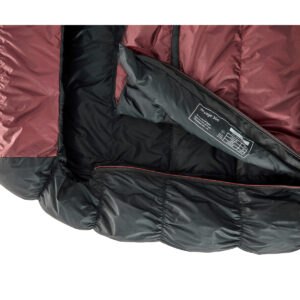 voyage-300-sleeping-bag-large-_right-zip_-ribbon-red-_-black-06.jpg Voyage 300 Sleeping Bag