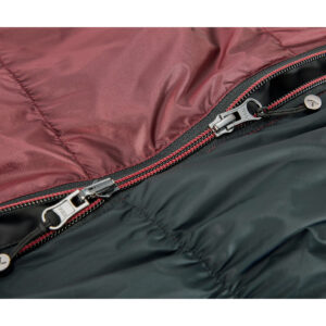 voyage-300-sleeping-bag-large-_right-zip_-ribbon-red-_-black-08.jpg Voyage 300 Sleeping Bag